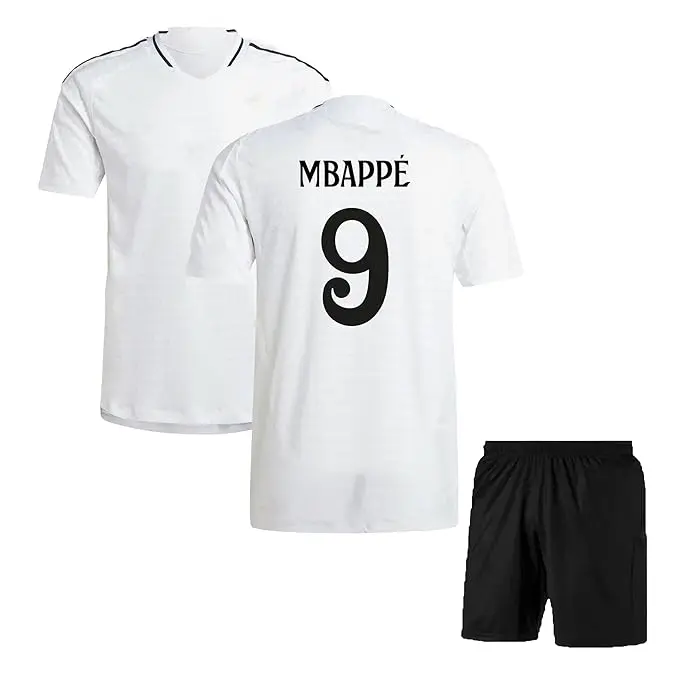 Soccer Football Boys Jersey Home Away Kit Jeresy with Shorts